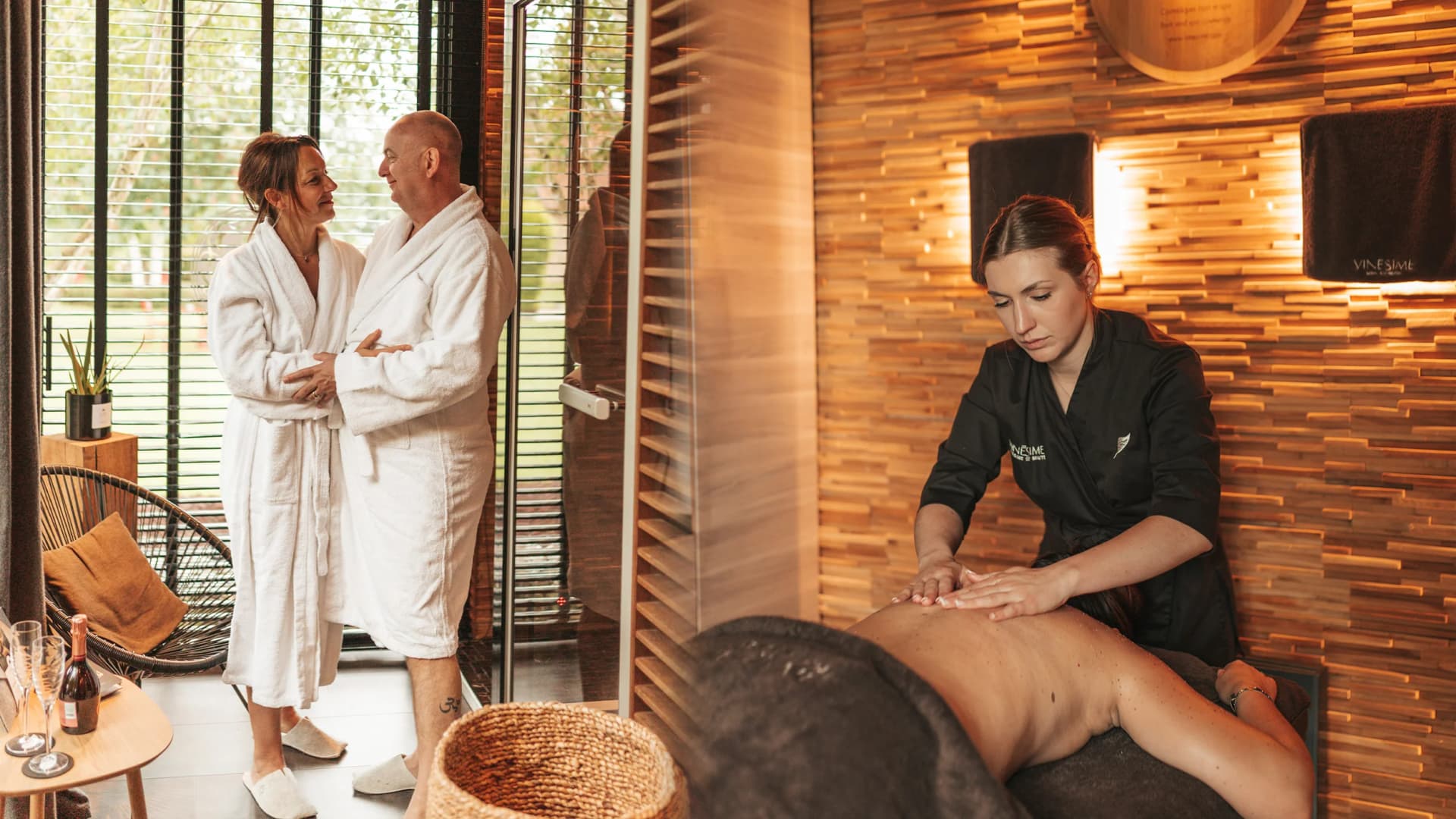 Logo Le Cube Massages & Spa 🌸