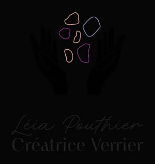 Logo Léia Pouthier créatrice verrier