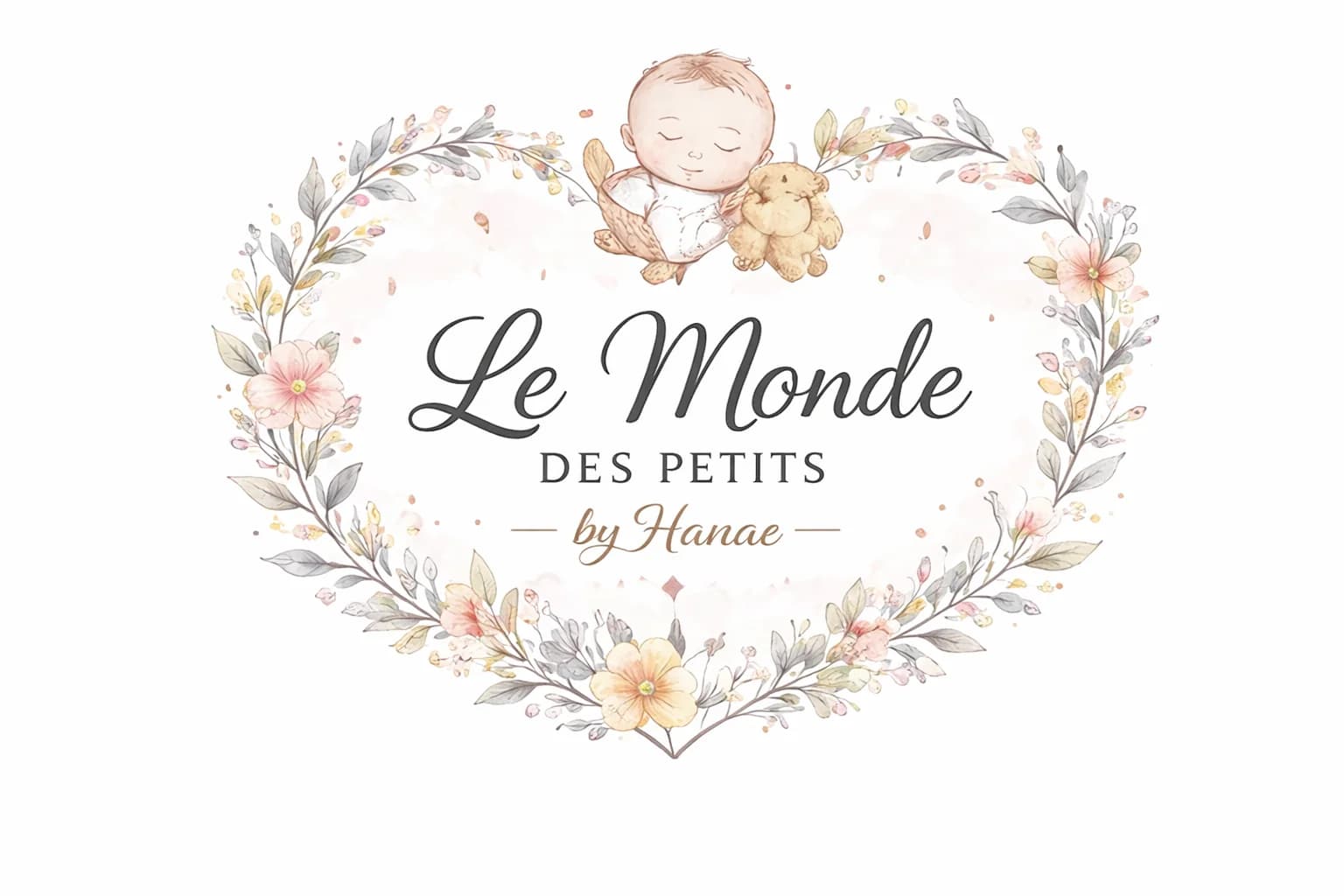 Logo Le Monde Des Petits by Hanae