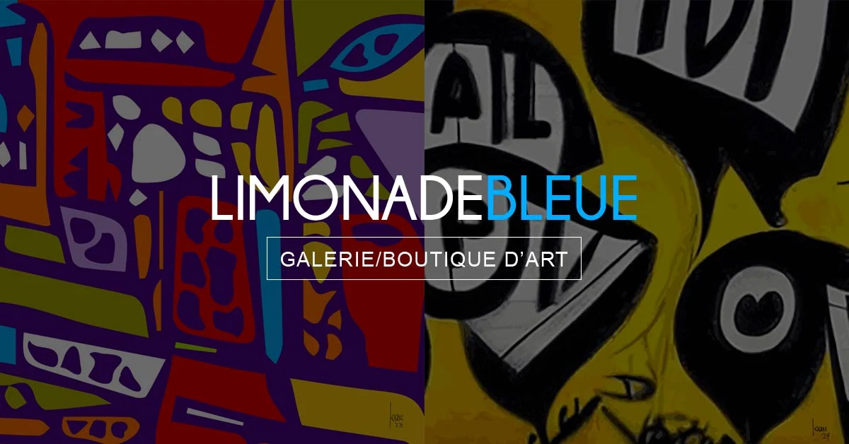 Logo Limonade Bleue - Galerie d'Art Contemporain de l'artiste Jean-François Gemmrich - Tirages Fine Art