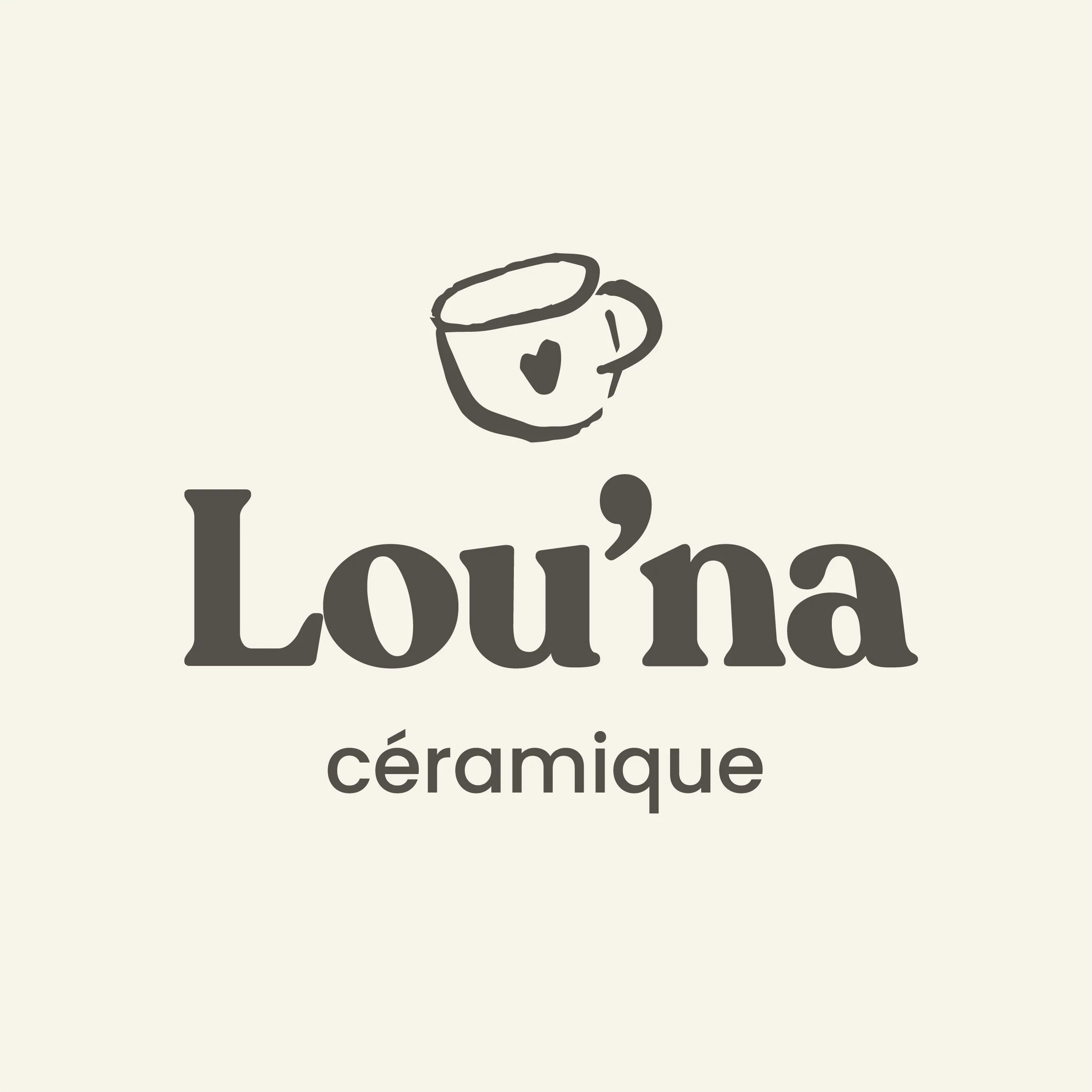 Logo Lou'na Céramique