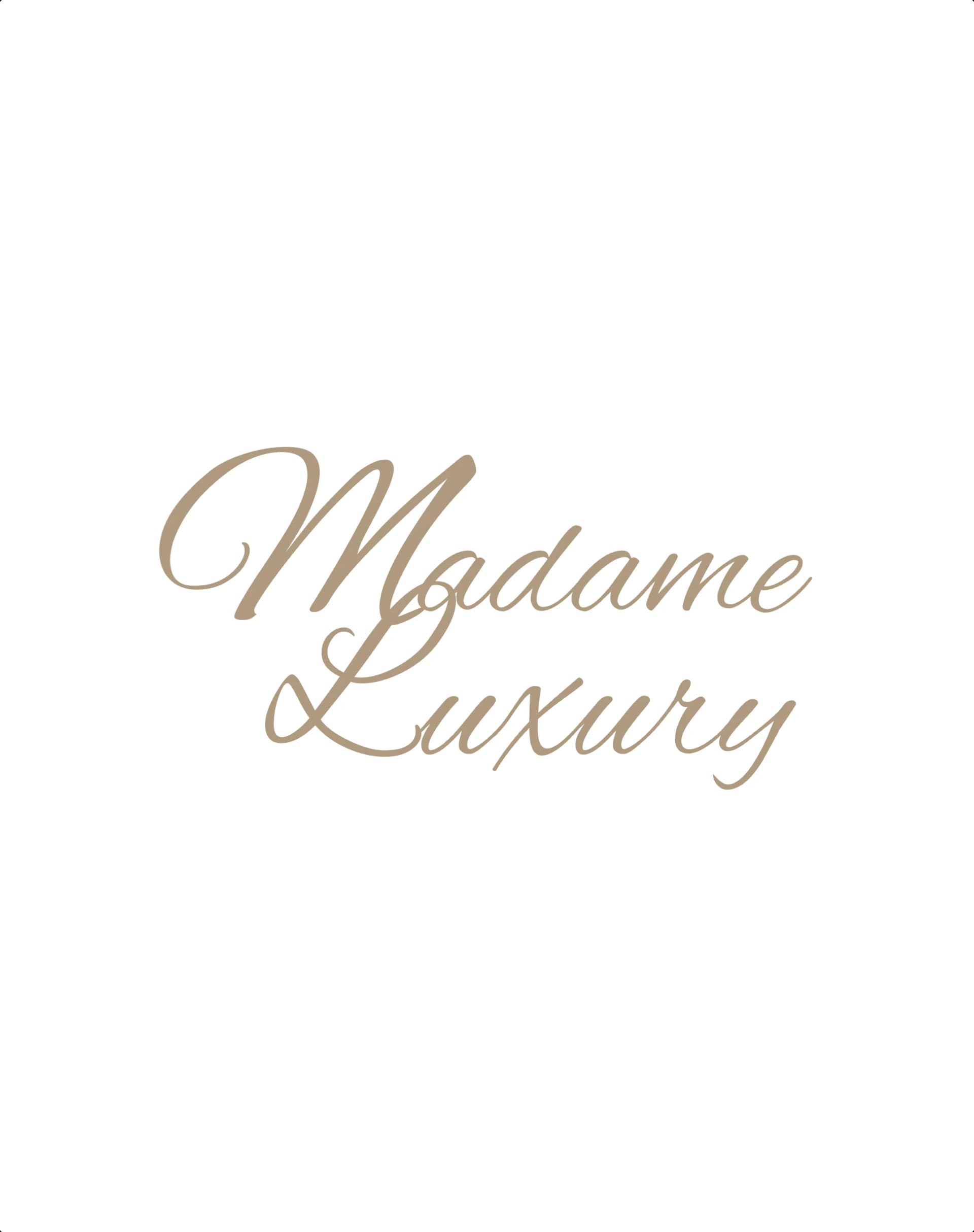 Logo Madame Luxury