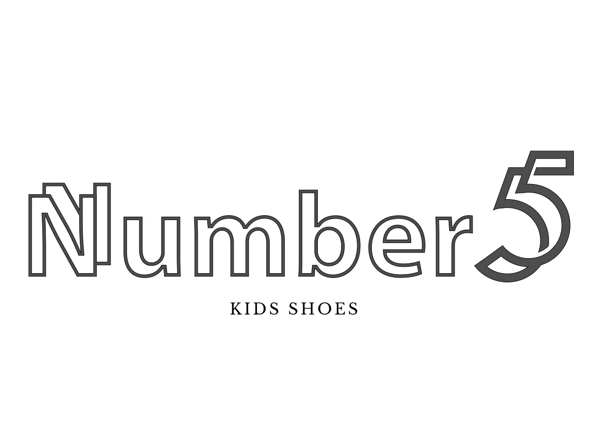 Logo Number 5 Kids Shoes