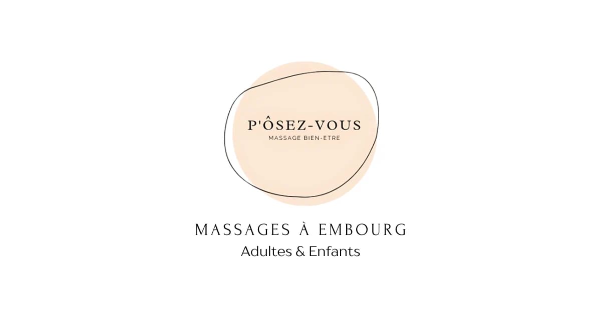Logo P'ôsez-vous - institut bien-être à Embourg