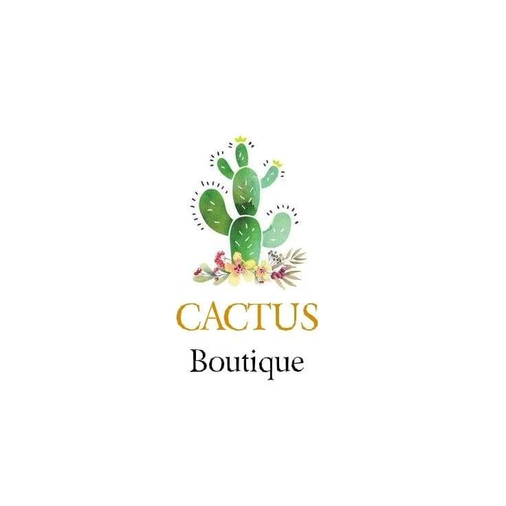 Logo Cactus Boutique -Vêtements Femme, Bijoux, Cosmétiques au Lait d'Ânesse