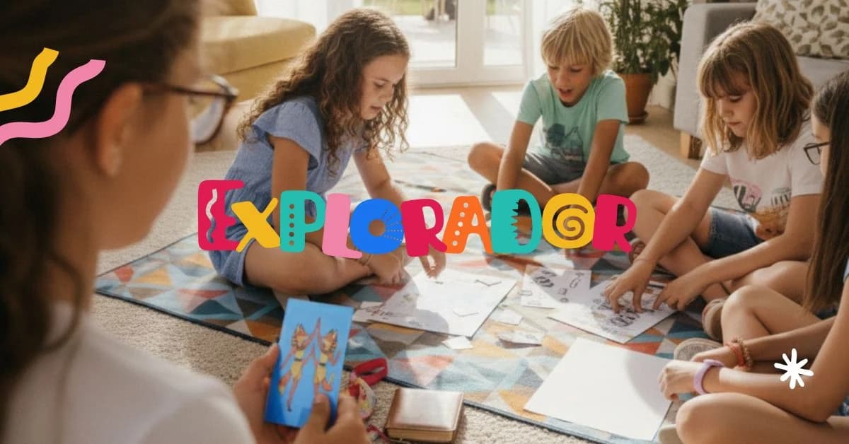 Logo Explorador | Chasse au trésor, Escape Game, Activités pour enfants