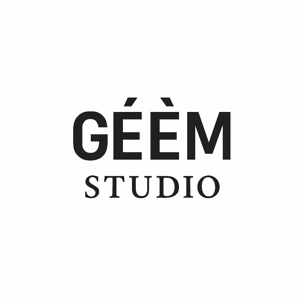 Logo GÉÈM Studio