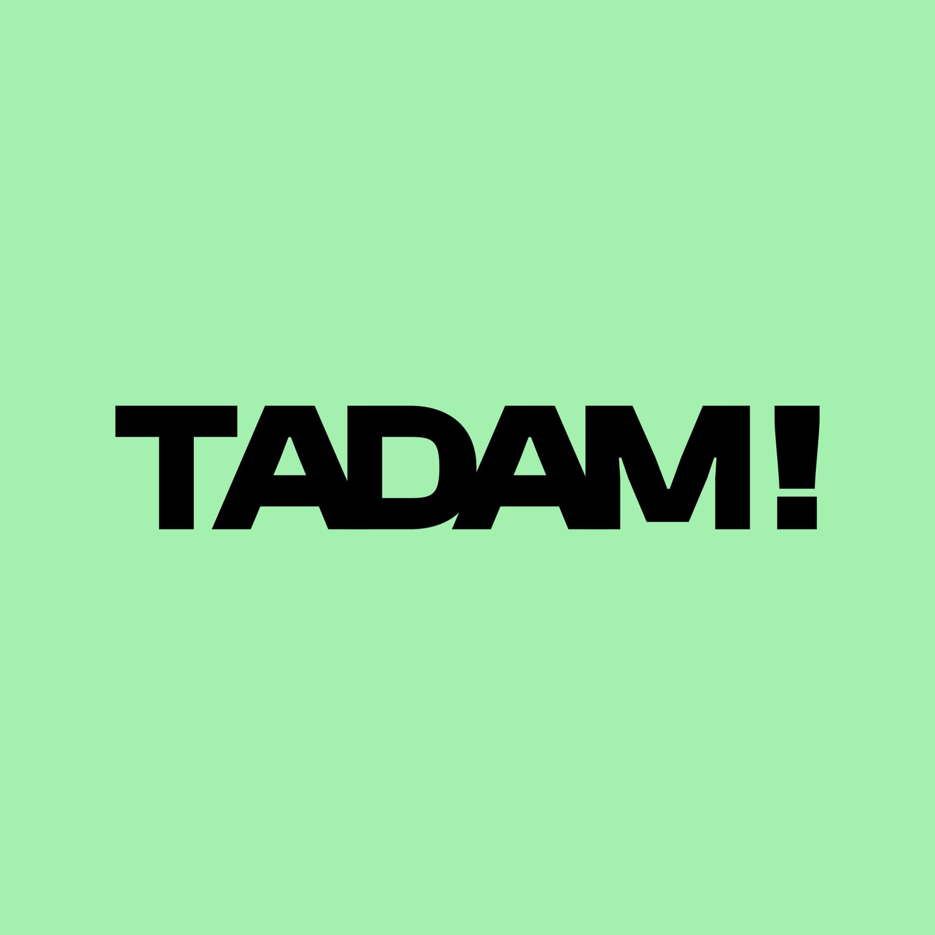 Logo TADAM!