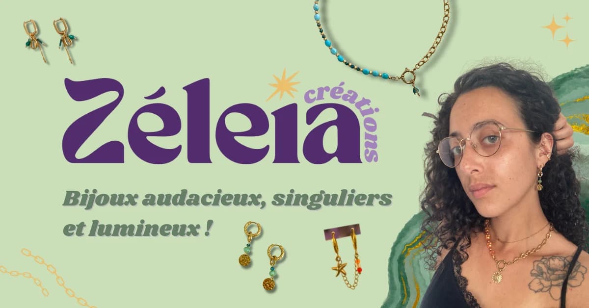 Logo zeleia-creations.com