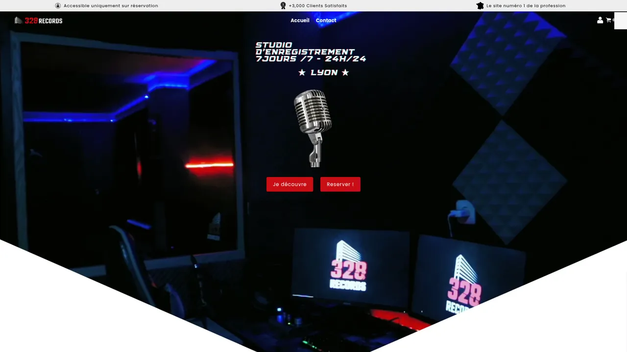 Screenshot de 328records.com