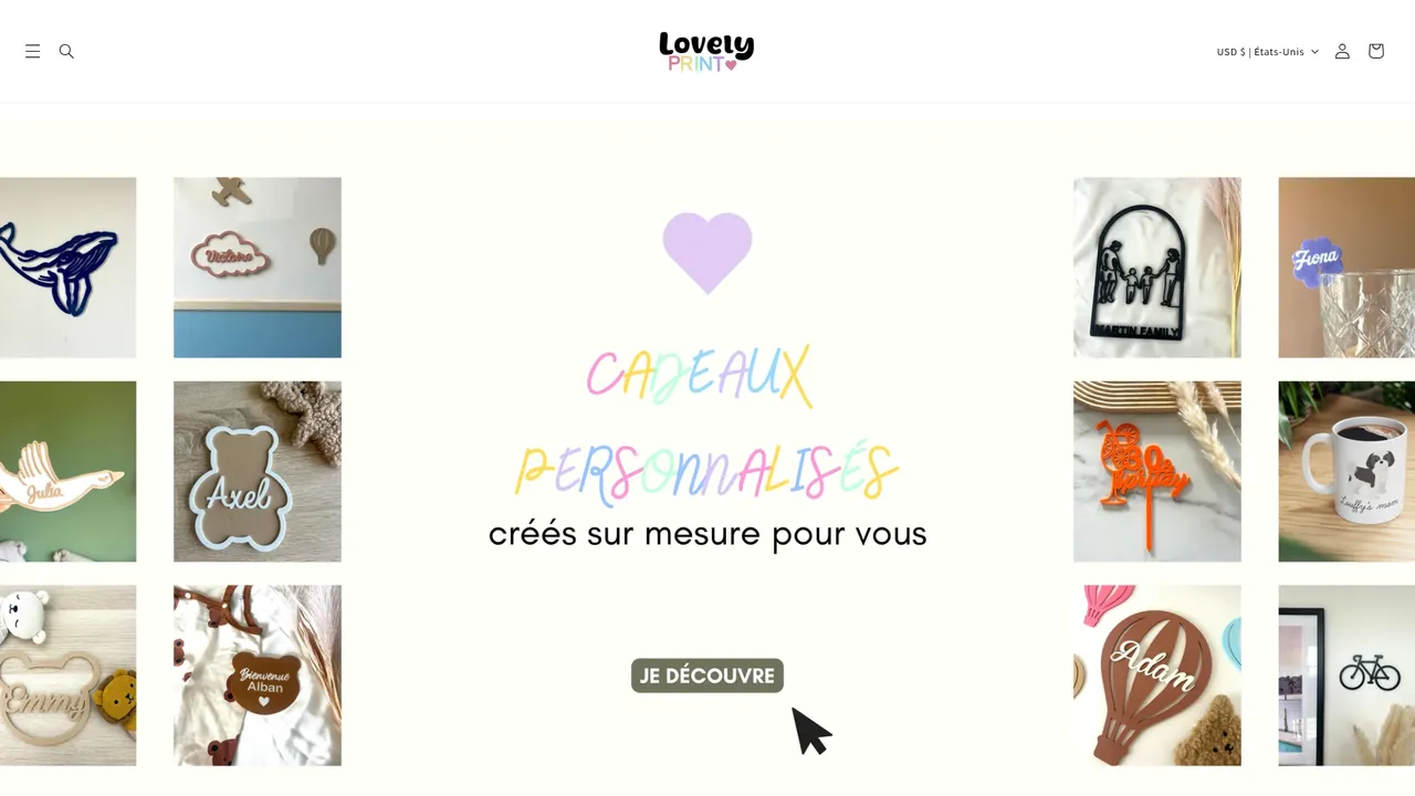 Screenshot de 3DpieceDesign - Imprimerie créative