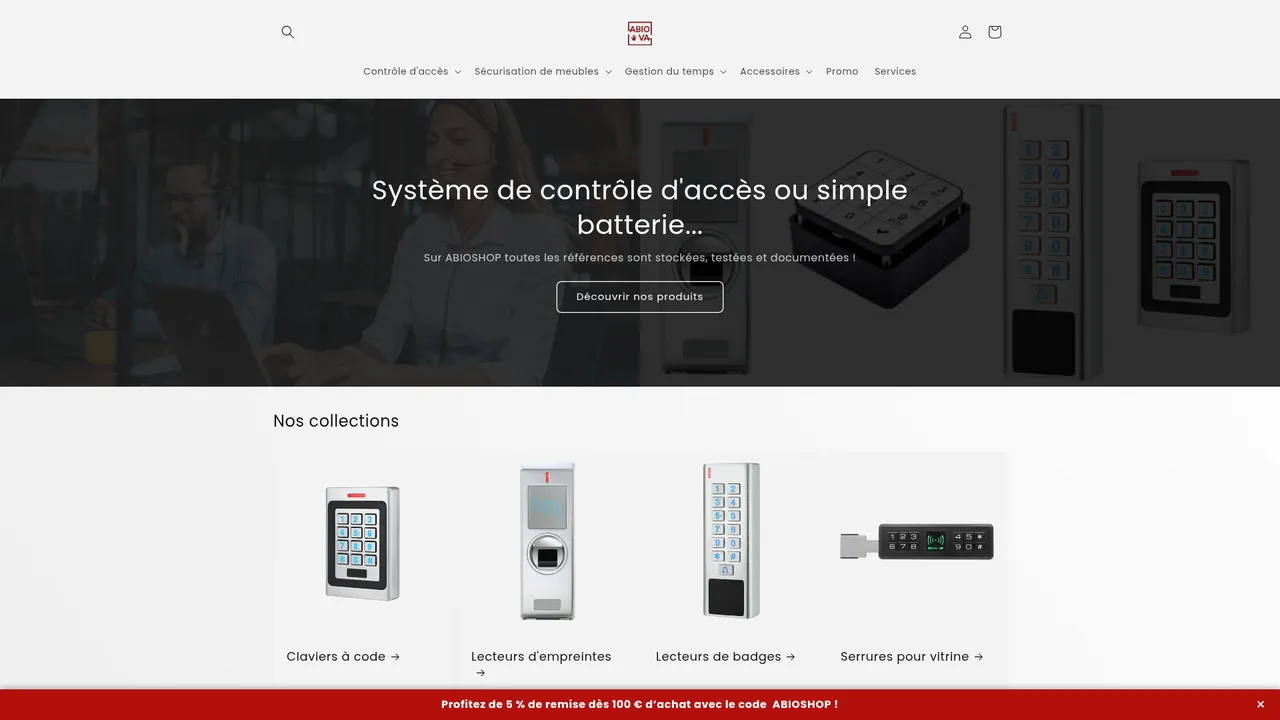 Screenshot de ABIOSHOP
