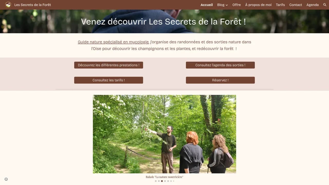 Aperçu du site Accessoires pour animaux