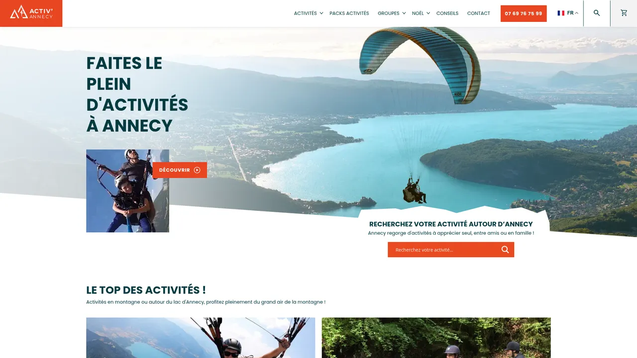 Screenshot de Activ'Annecy