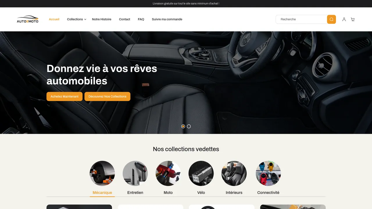 Aperçu du site ae.autoamoto.com
