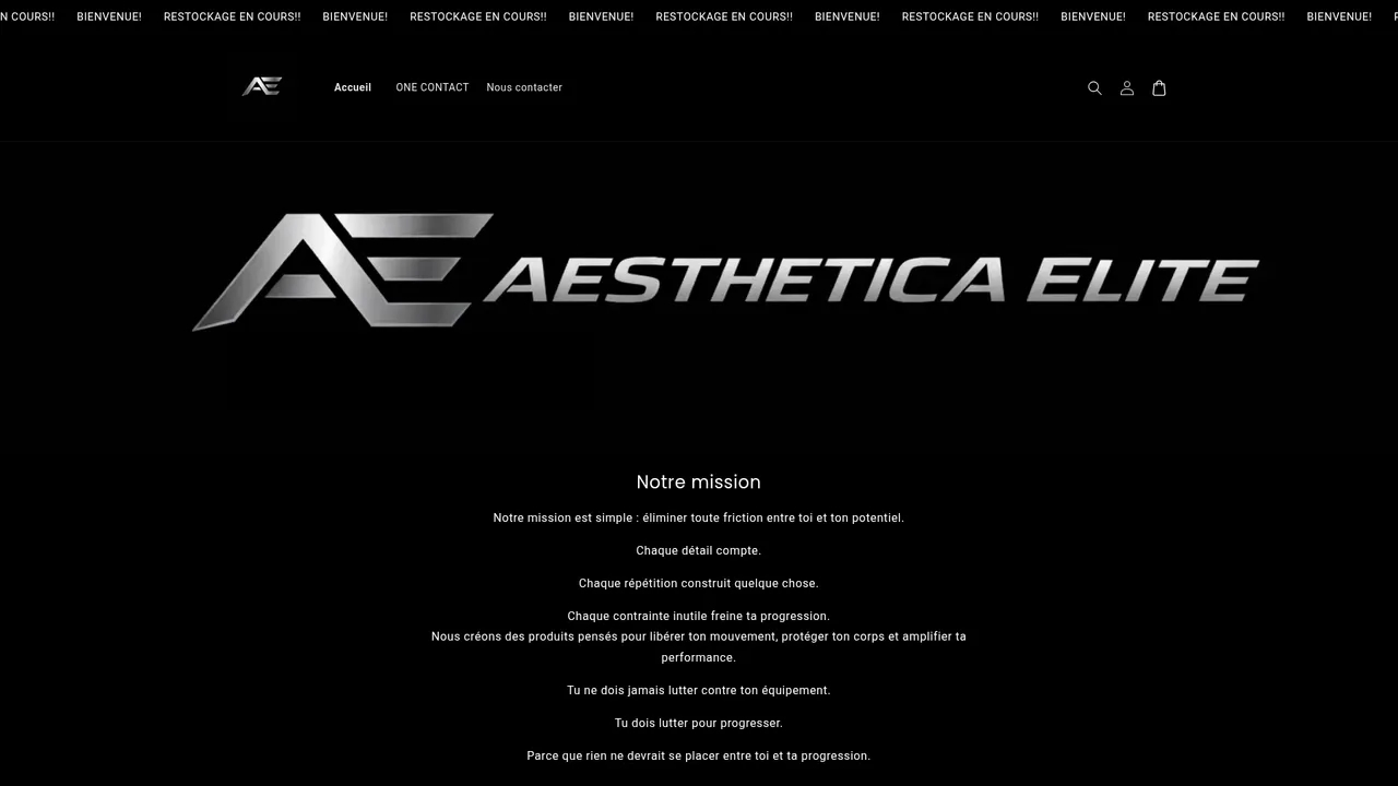 Screenshot de Aesthetica ELITE