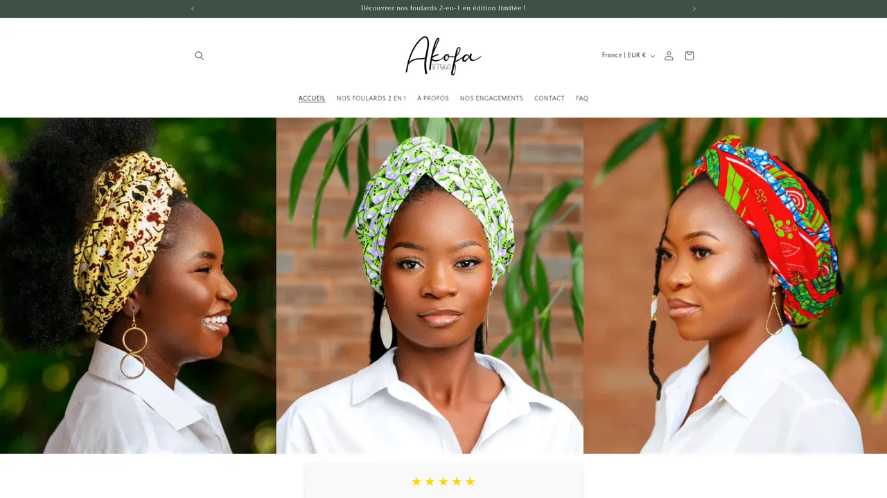 Screenshot de AKOFA STYLE