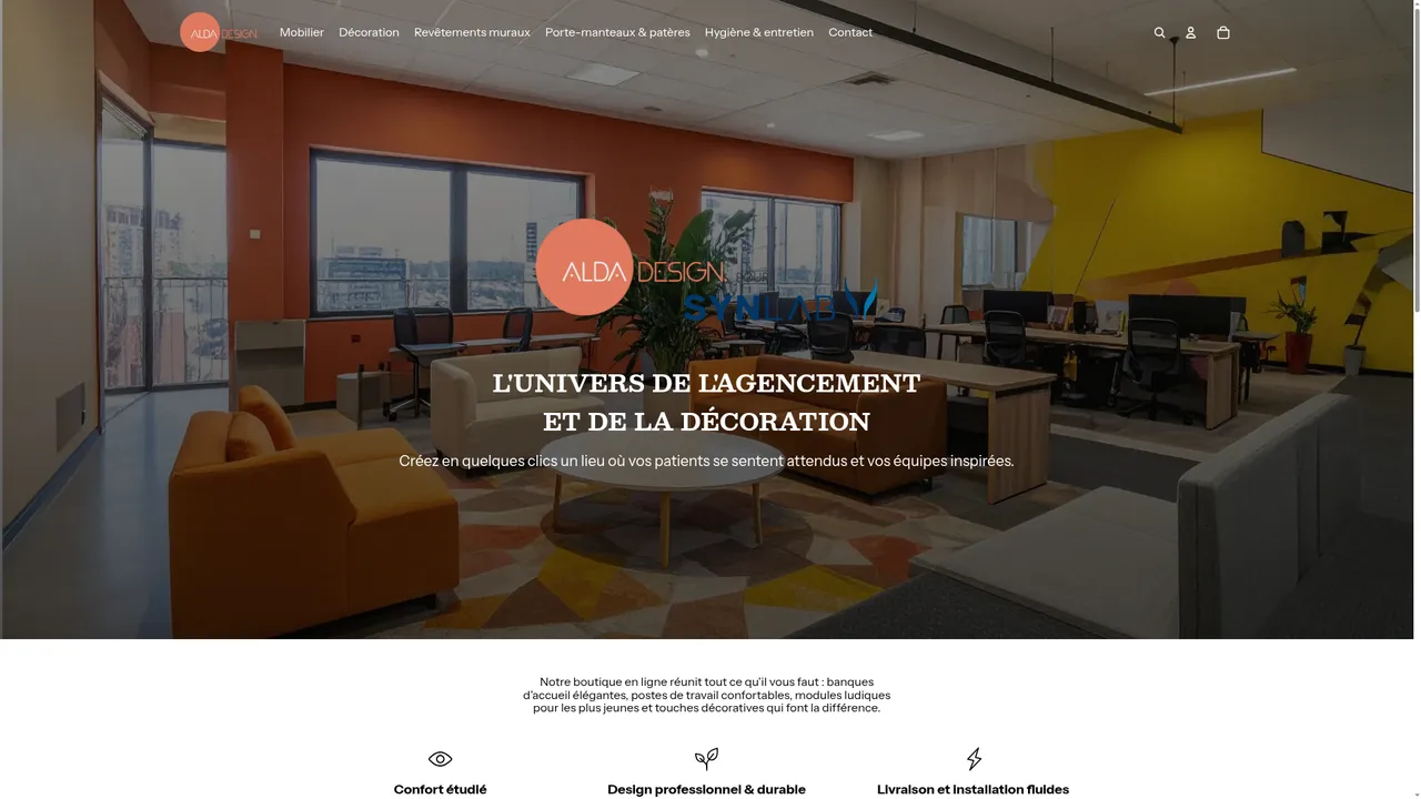 Screenshot de ALDA DESIGN