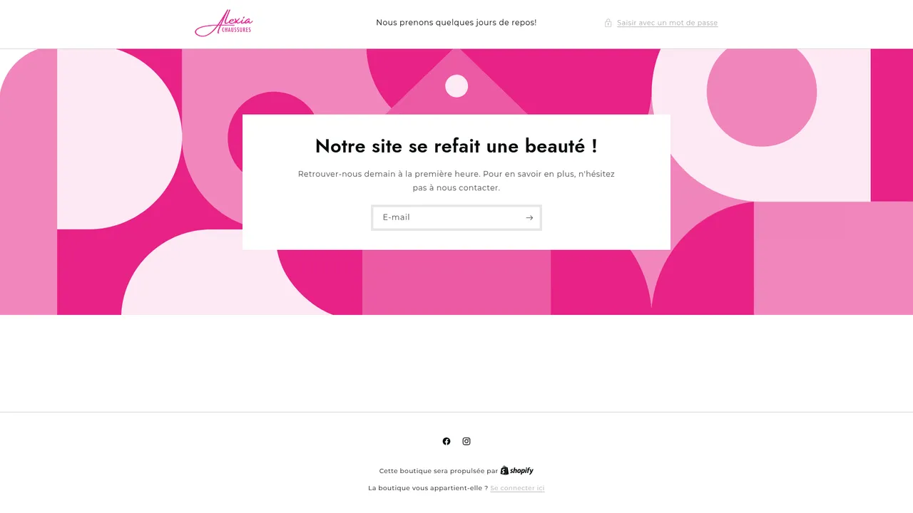 Screenshot de Alexia Chaussures