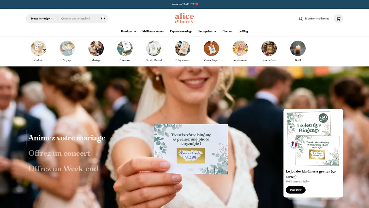 Screenshot de aliceandberry