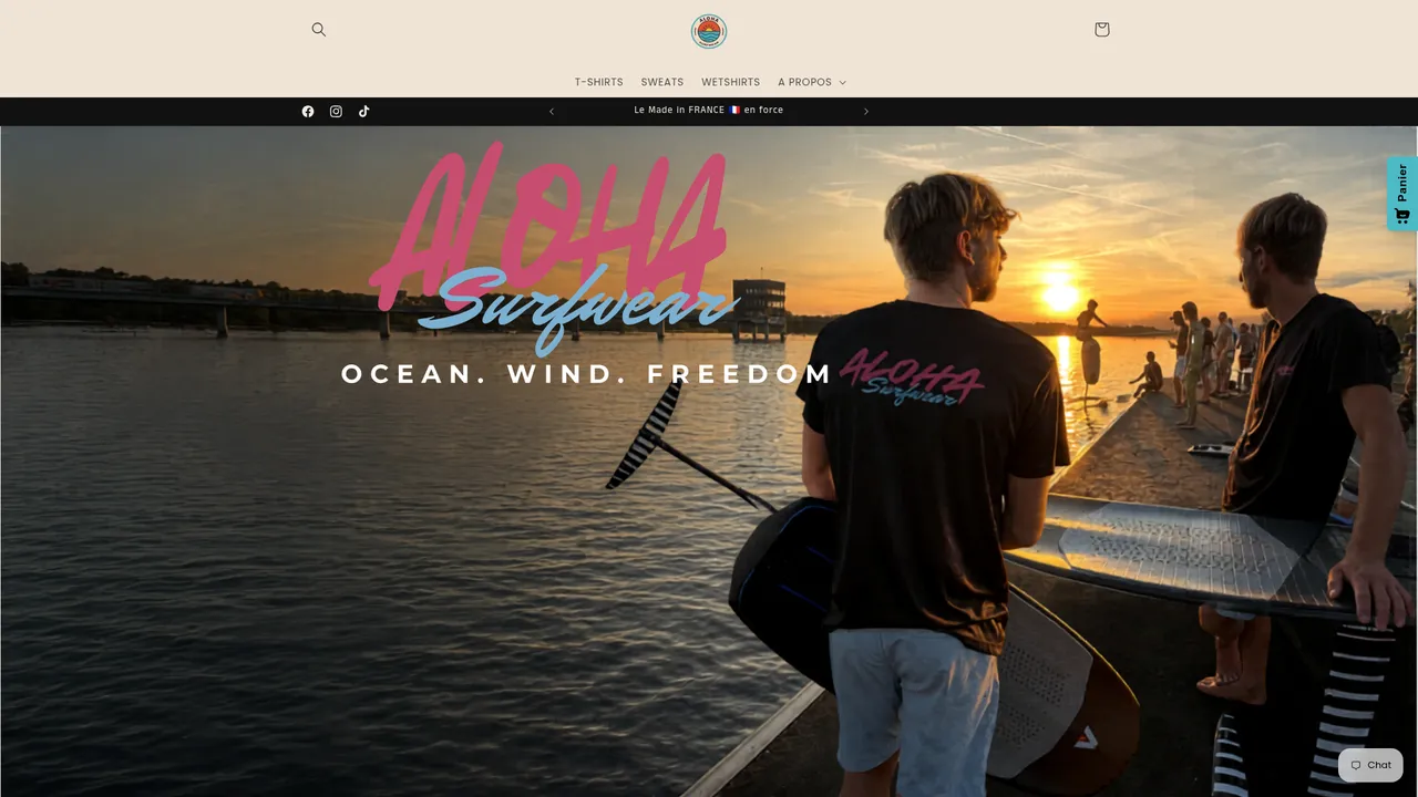 Screenshot de alohasurfwear
