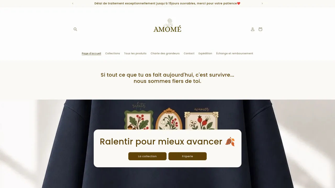 Screenshot de Amomé
