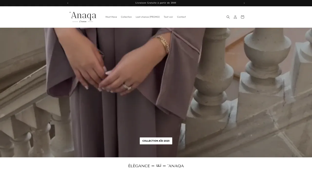 Screenshot de ANAQA