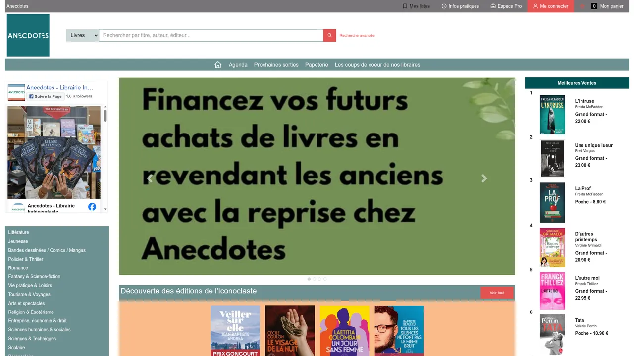 Screenshot de Anecdotes LIMOGES