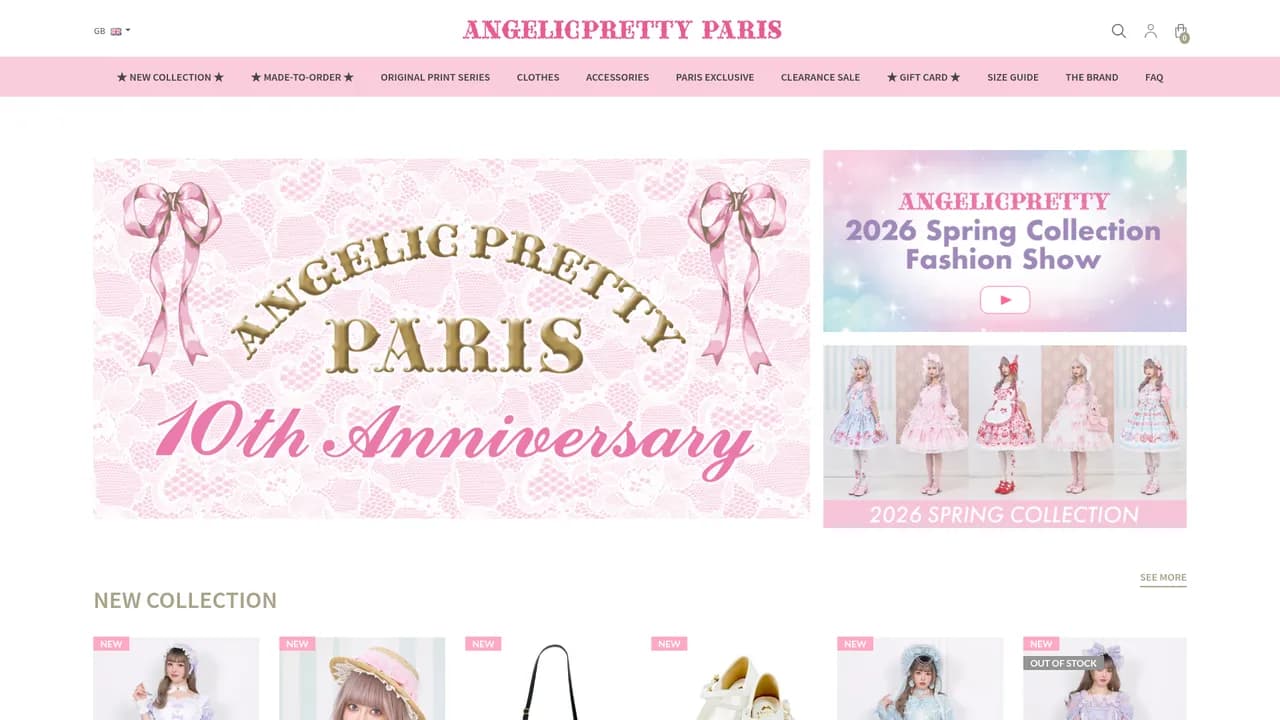 Screenshot de Angelic Pretty Paris