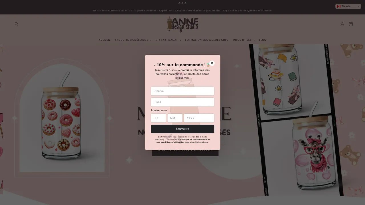 Screenshot de Anne Design Studio