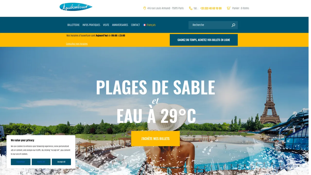 Screenshot de AQUABOULEVARD