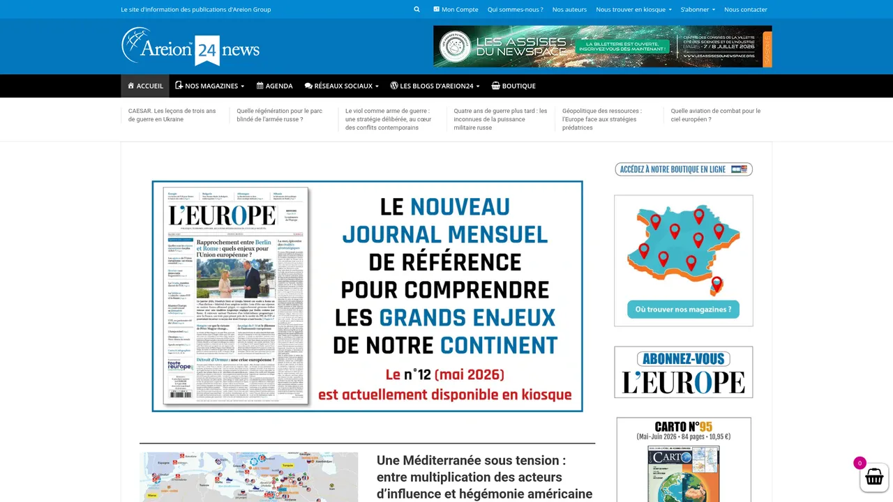 Aperçu du site Areion Group