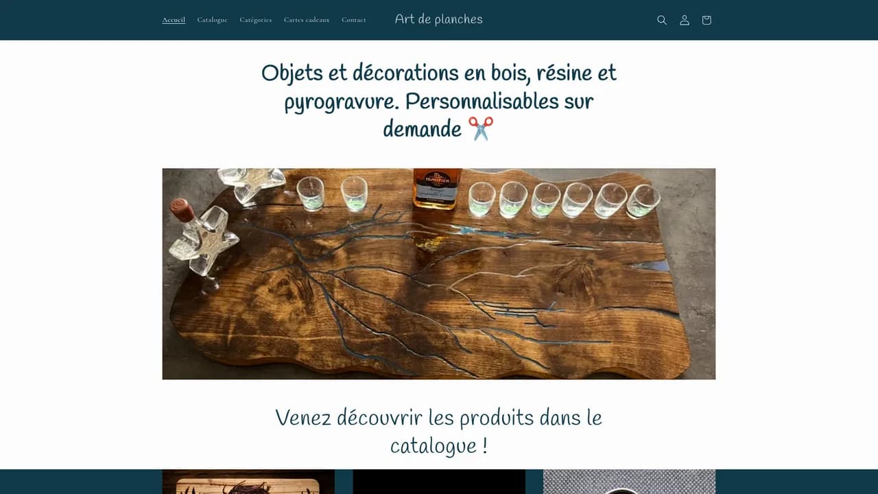 Screenshot de Art de planches