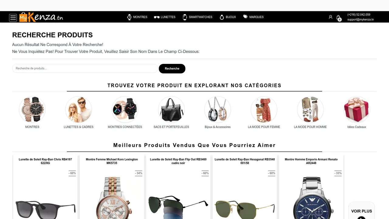 Aperçu du site Article Bébé - Mykenza