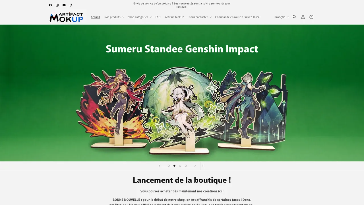 Screenshot de Artifact MokUP