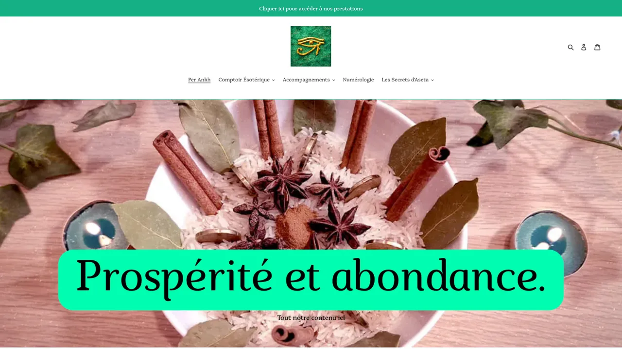 Screenshot de asetnumerology