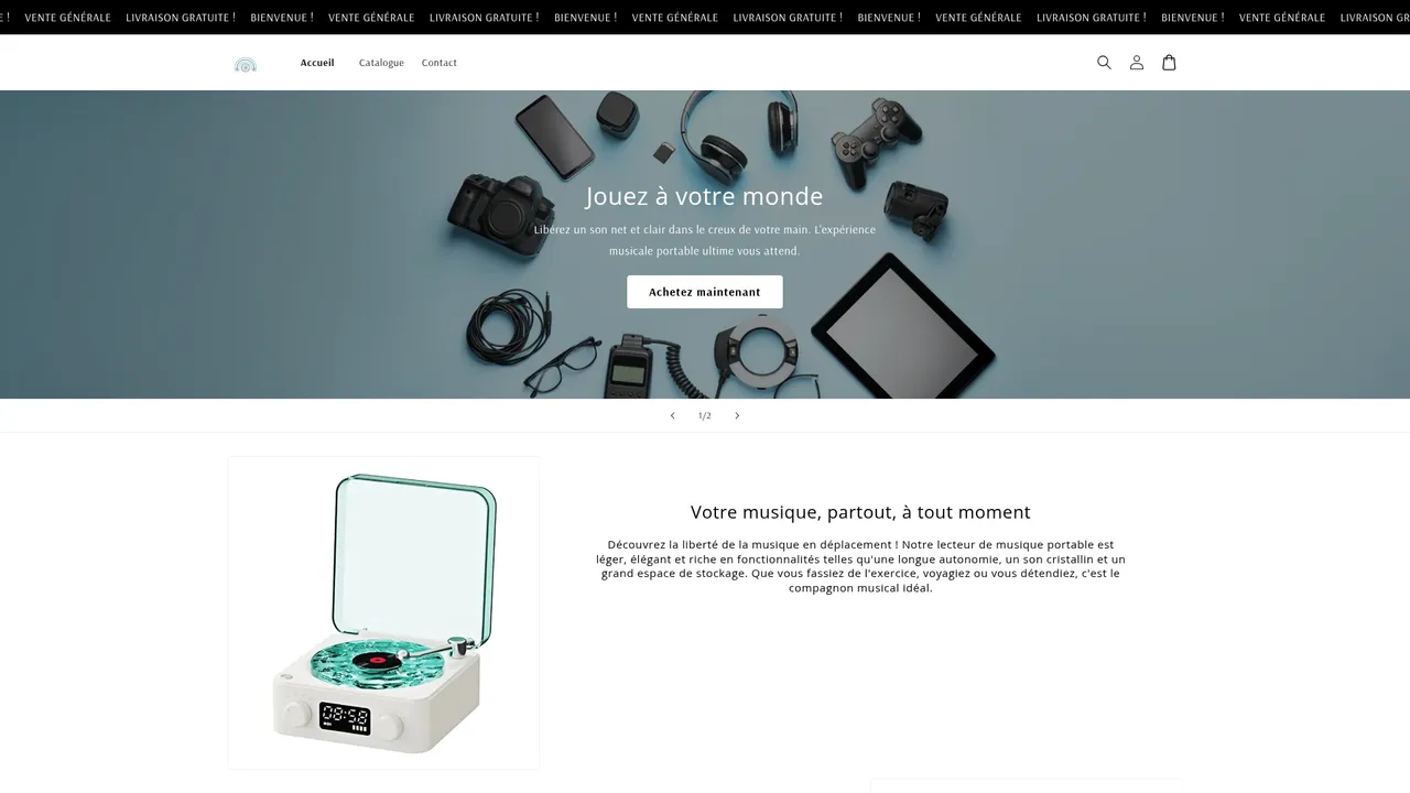 Aperçu du site Aspirauto - L'aspirateur sans fil par excellence