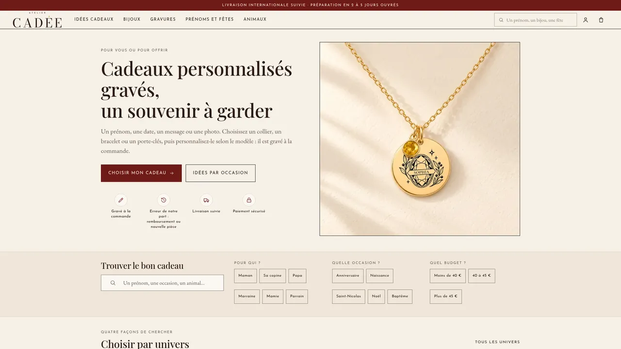 Screenshot de Atelier Cadée