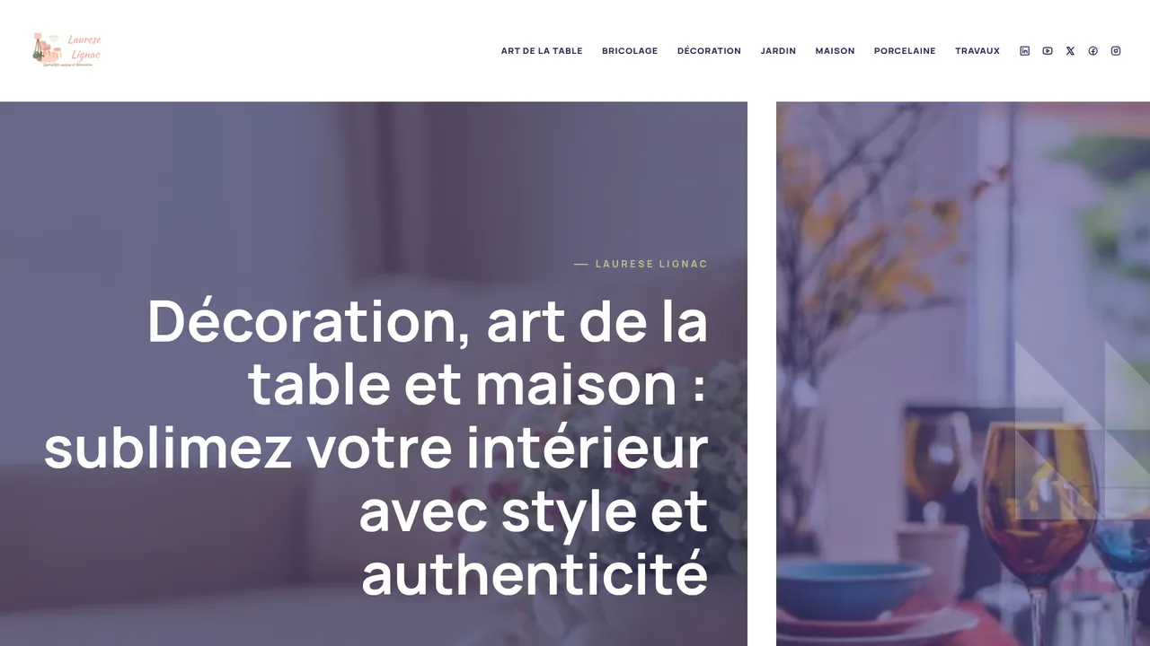 Aperçu du site Atelier Laure Sélignac