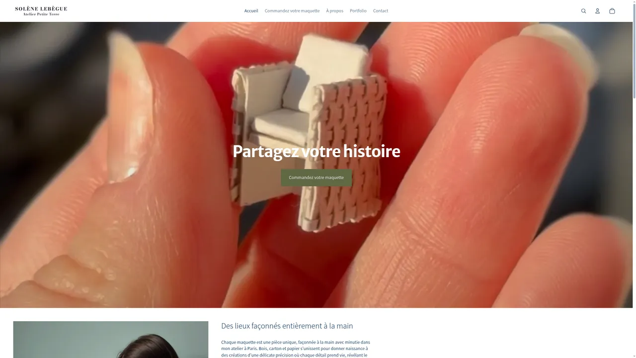 Screenshot de Atelier Petite Terre
