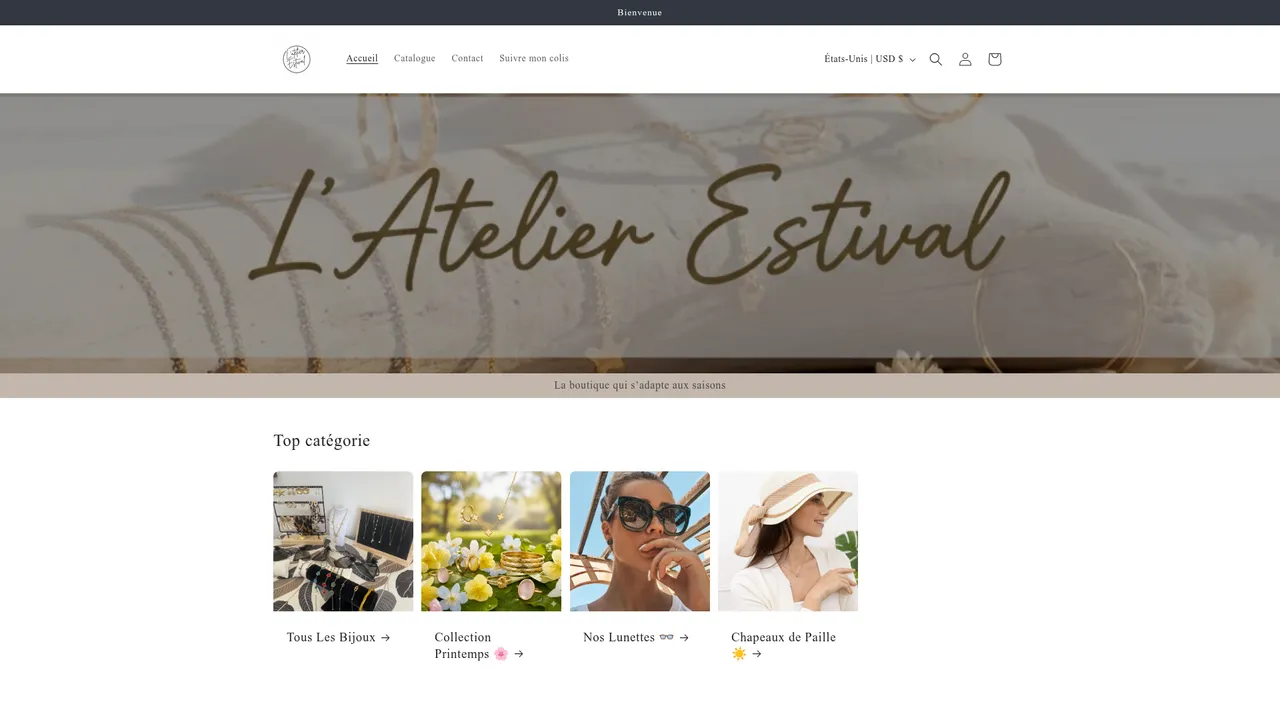 Screenshot de atelierestival.com