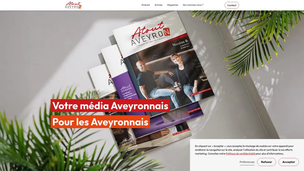 Screenshot de Atout Aveyron