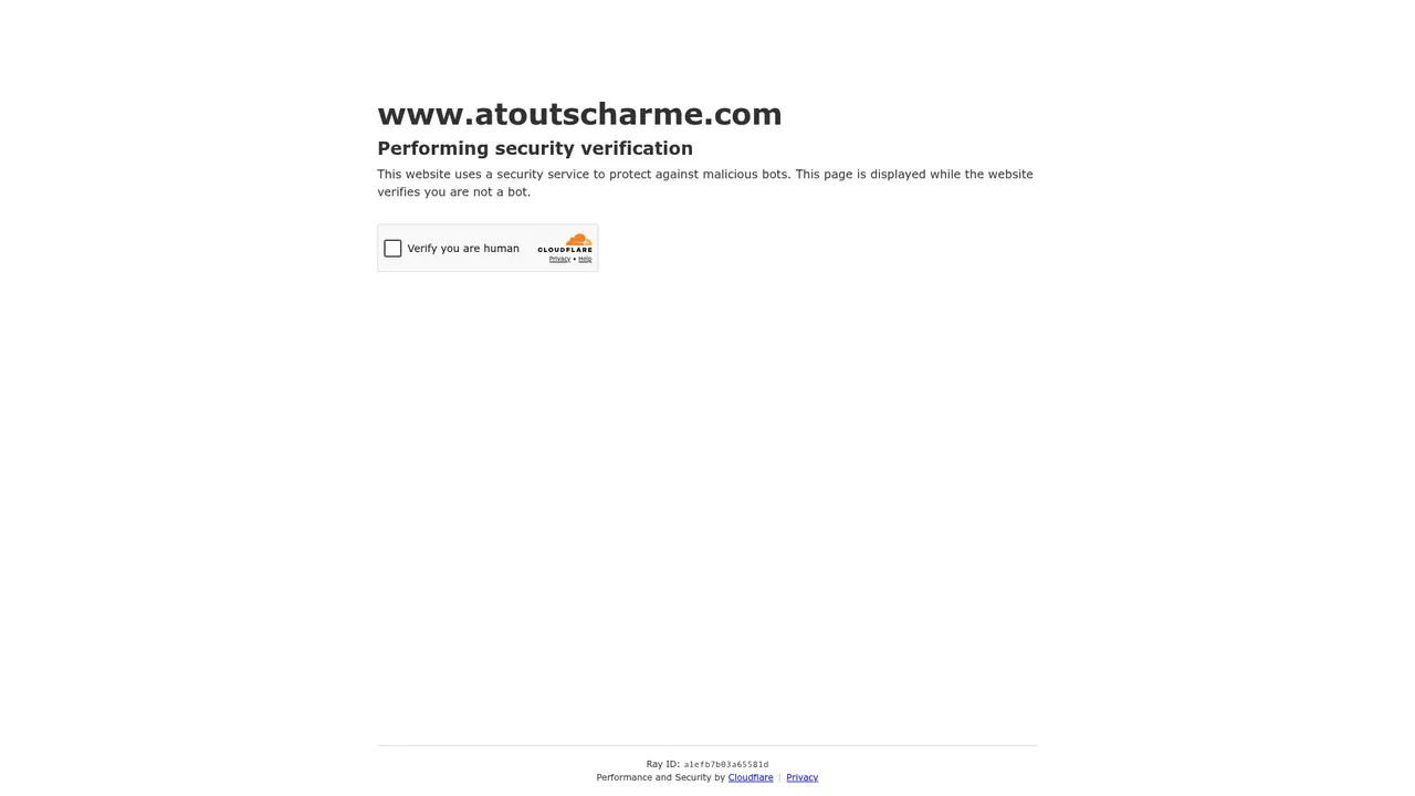 Aperçu du site AtoutsCharme.com, le spécialiste cosmétique