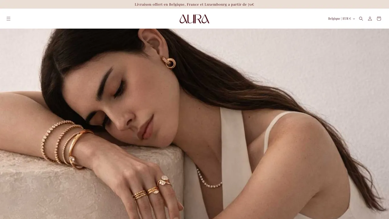 Screenshot de AURA ACCESSOIRES