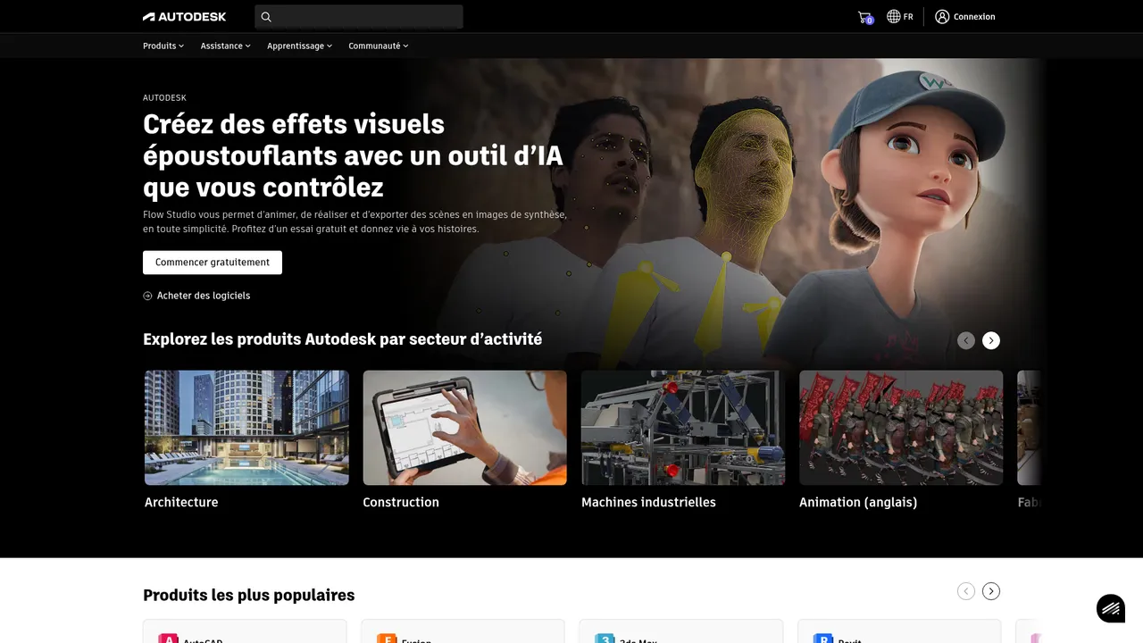 Screenshot de Autodesk