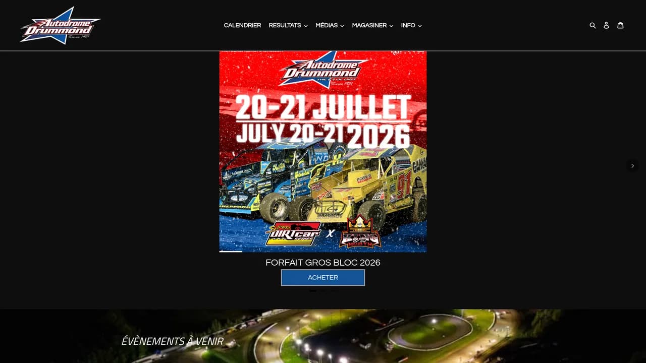 Screenshot de Autodrome drummond