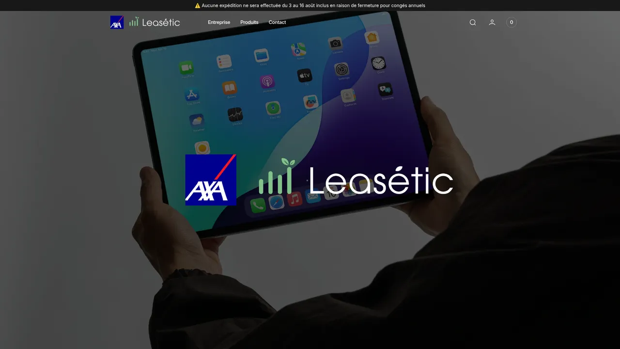 Aperçu du site AXA