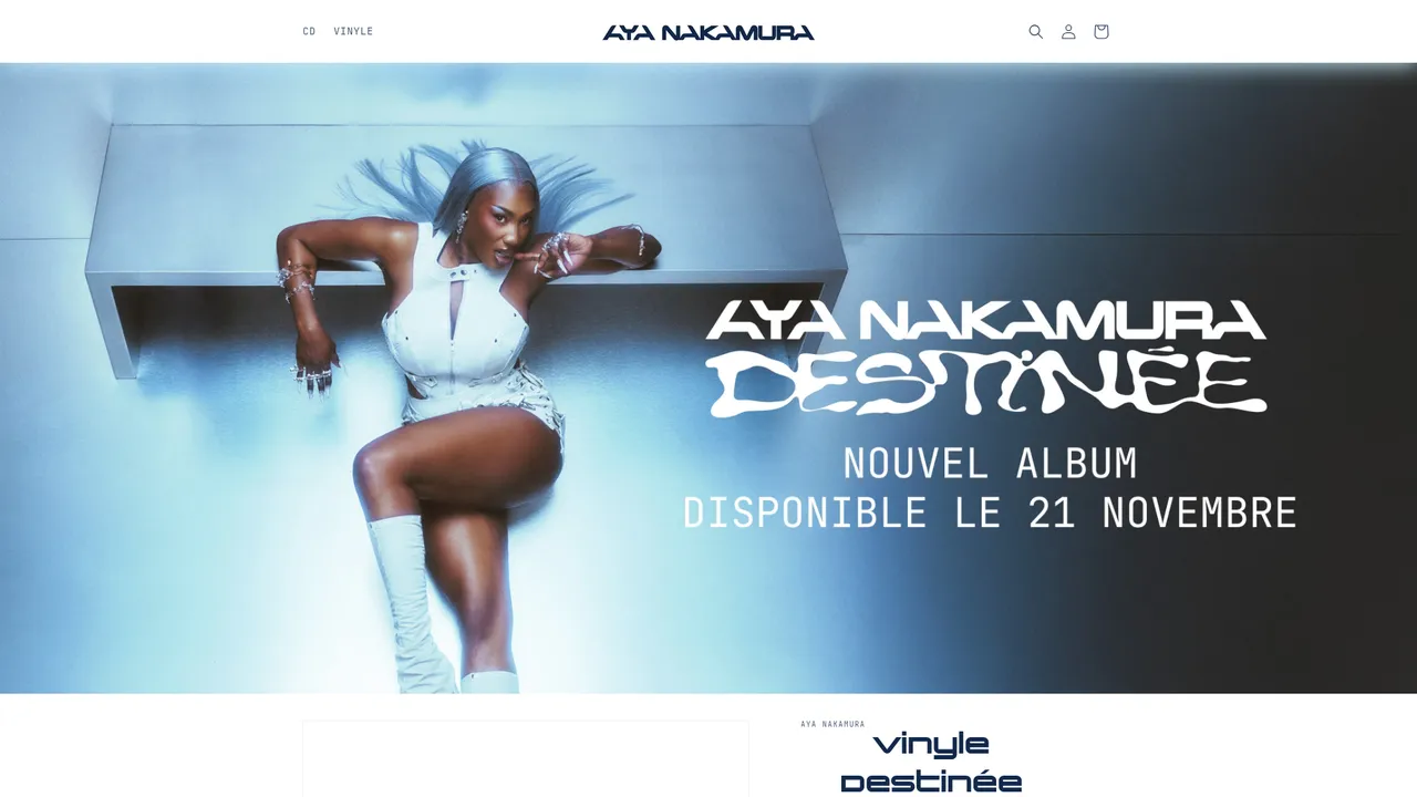 Screenshot de AYA NAKAMURA