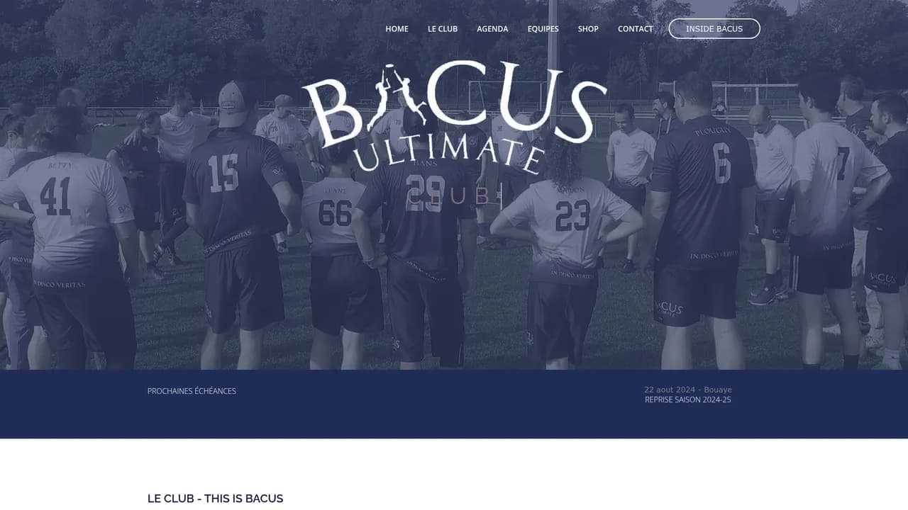 Screenshot de BACUS