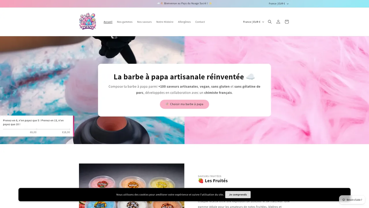 Screenshot de barbeapatatax.com